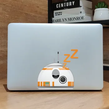 

Sleeping BB-8 Robot Star Wars Laptop Sticker for Macbook Pro 16" Air Retina 11 12 13 14 inch Mac Book Decal Notebook Skin Decor