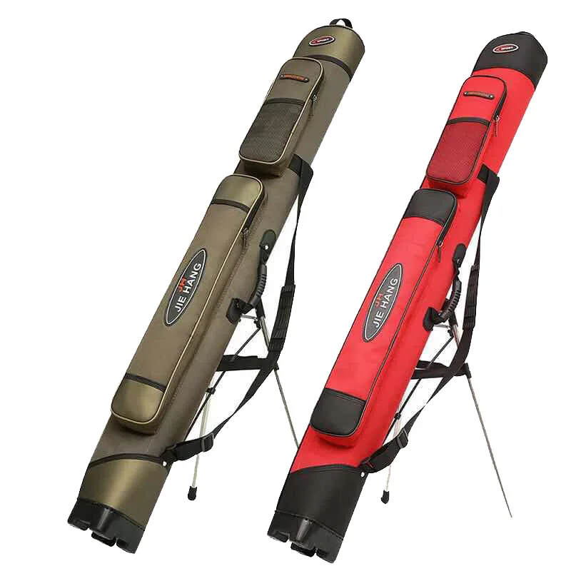 

Large-Volume Fishing Bag 1.25 M Three Layer Fishing Rod Bag Waterproof Hard Case Bracket Bag Special Offer Fish Pack