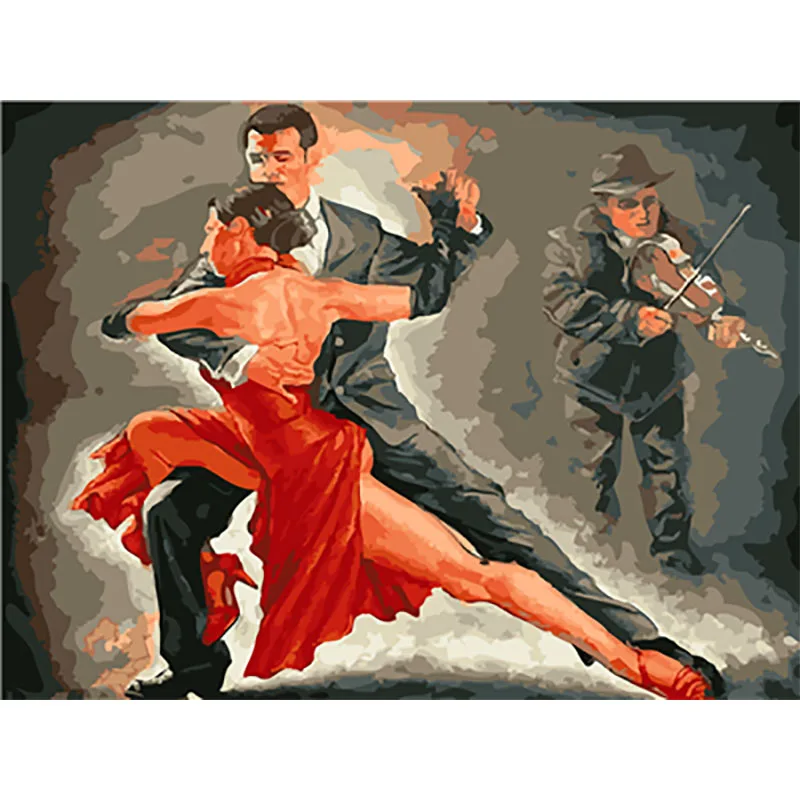 paint by number8 Краска по номерам краска по номерам для взрослых Масляные картины цветные пронумерованные - Цвет: paint by number8