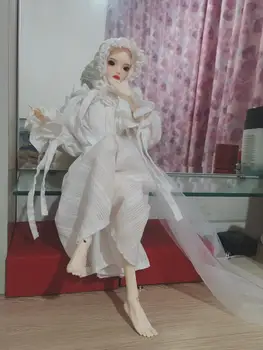 

Toys Dolls Vintage Clothing Custom DIY Accessories Kit For 1/3 1/4 1/6 43cm 30cm 18 inch Doll Clothes Fabric Girl Boy Birthday