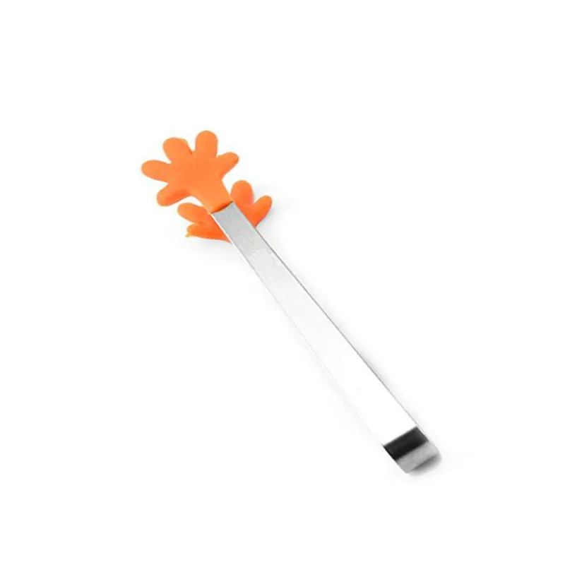 Food Tongs With Anti Slip Silicone Gloves