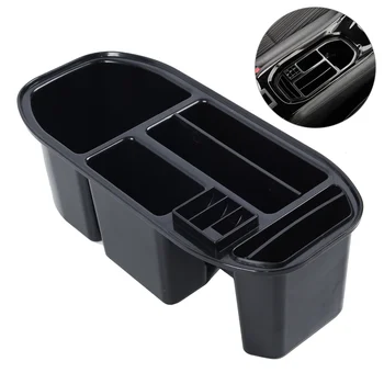 

Organizer Cup Tray Holder HR-V HRV ABS plastic Black Water Storage Container Stock