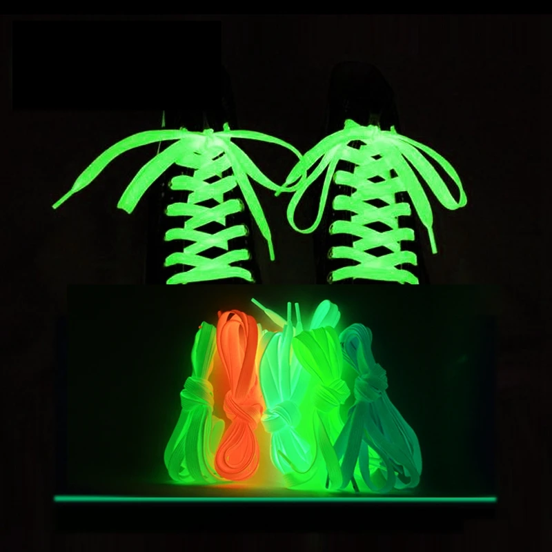 1 par de cordones luminosos de color rosa para niños, cordón para zapatos deportivos de 120cm, para regalo