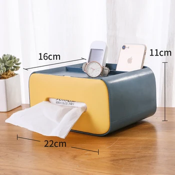 

Creative Square Cute Tissue Box Acrylic Cover Vintage Paper Storage Box Car Napkin Caja Papel Higienico Tissue Dispenser EA60ZJ