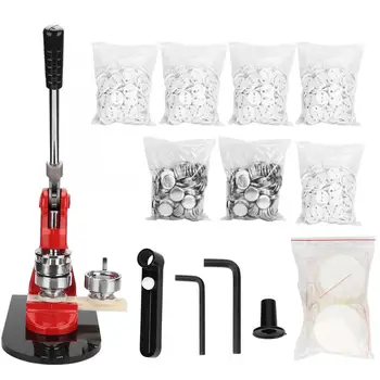 

44mm Badge Maker Handcraft Button Press Machine for Sporting Event with 1000pcs Parts Embossing Tools High Quality
