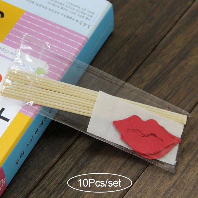 Red lips 10Pcs set 10-60 шт DIY фото стенд реквизит забавная маска очки Усы губы на палочке День Рождения невесты свадебные украшения вечерние аксессуары - Цвет: Red lips 10Pcs set