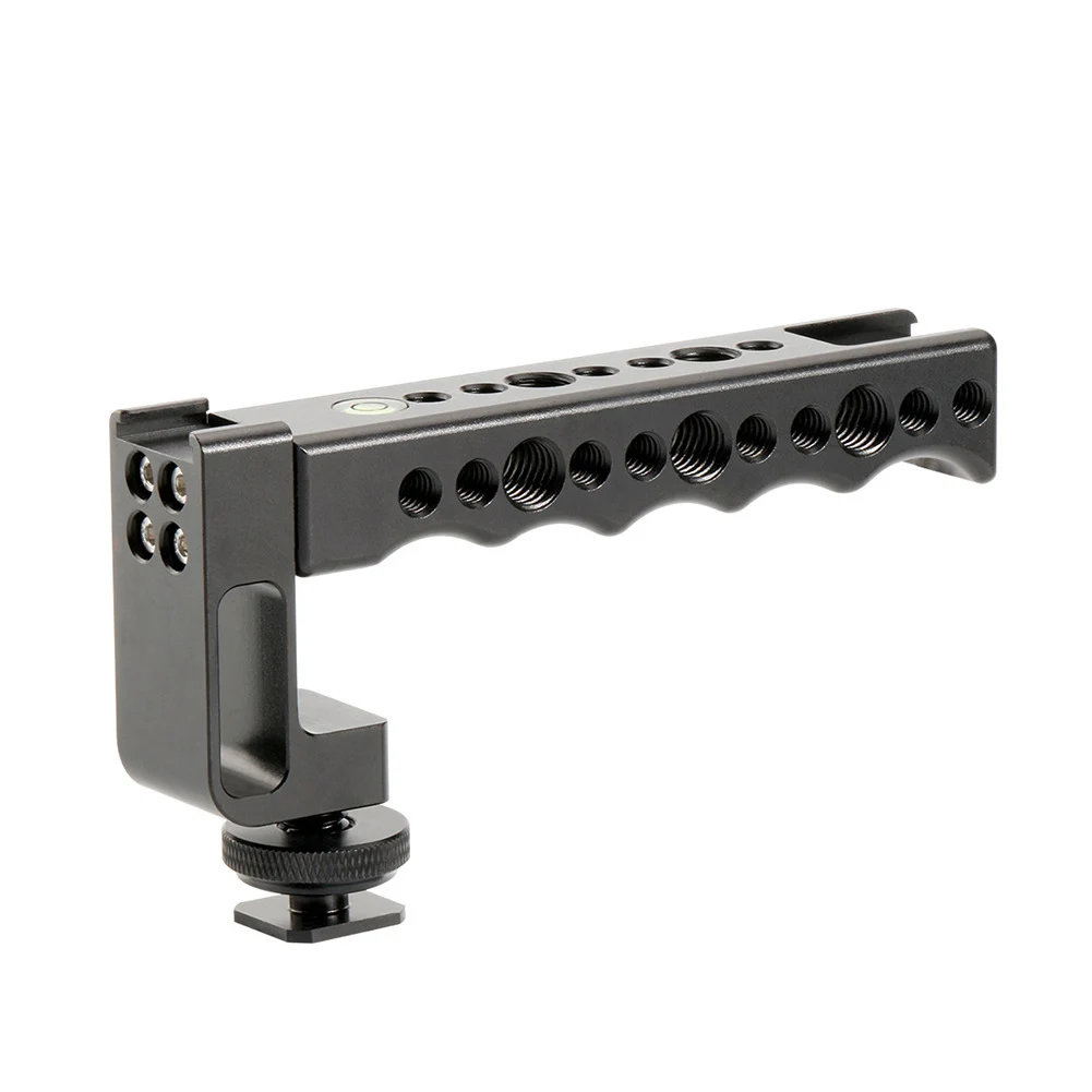 Прочный SLR DSLR легко установить видео стабилизирующий расширитель Крепление ручки Лифт двойной алюминиевый сплав Горячий башмак для sony A7 и т. Д