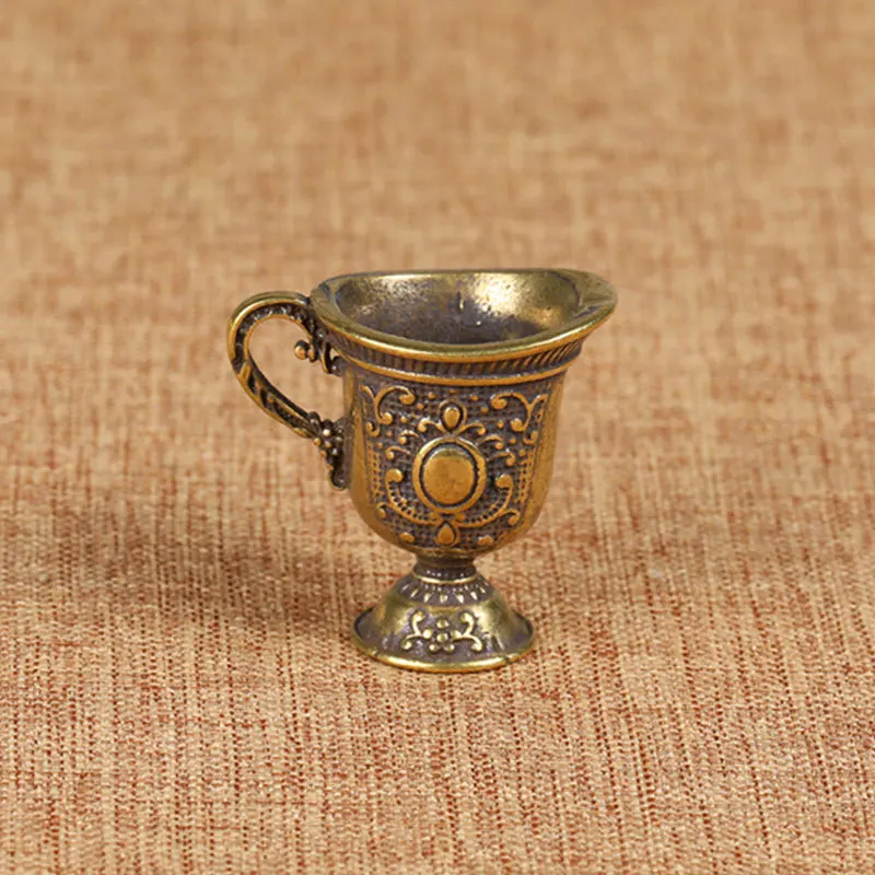 brass cup keychain pendant (5)