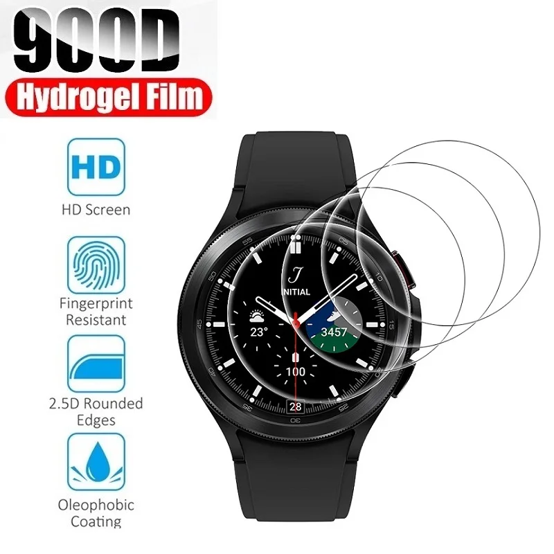 3 шт. Гидрогелевая Защитная пленка для Samsung Watch 4 Classic 46mm 42mm 44mm 40mm (не стекло) экрана |