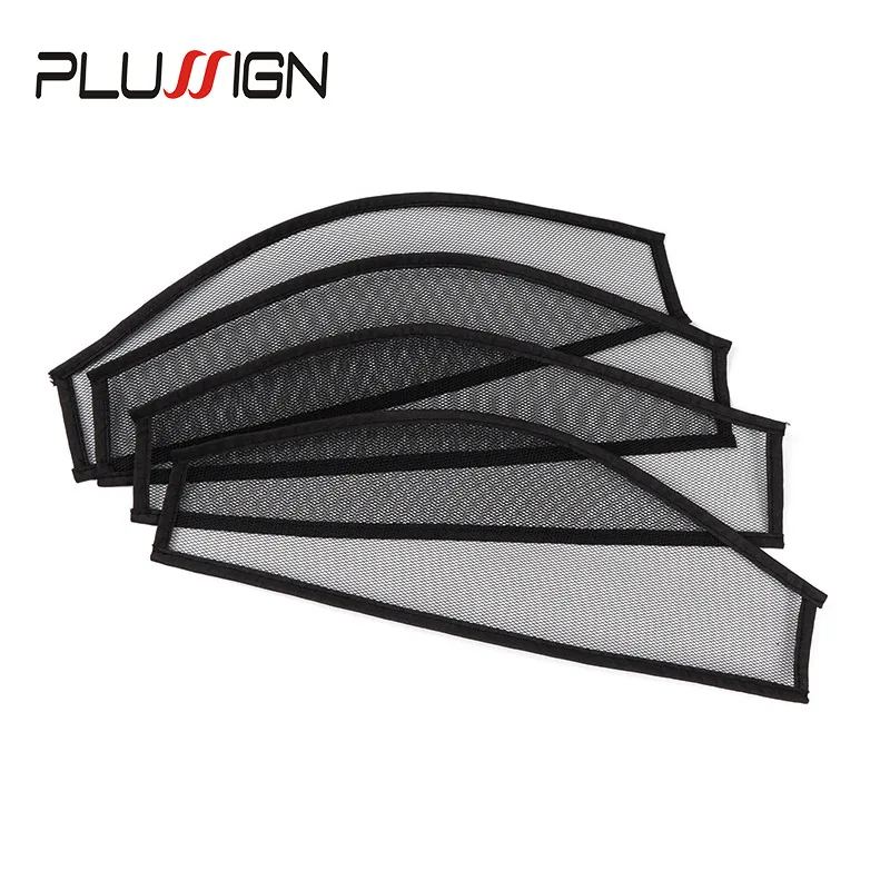 Hairnet For Clip In Hair Black 140D Hexagonal Net For Make Ponytail Clip In Hair Extension Material Nets