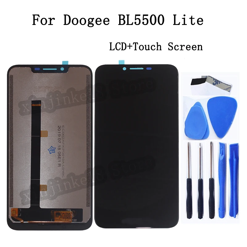 

6.19"For Doogee BL5500 Lite LCD Display Touch Screen Digitizer Replacement Phone Parts For Doogee BL5500 Lite Screen LCD Display