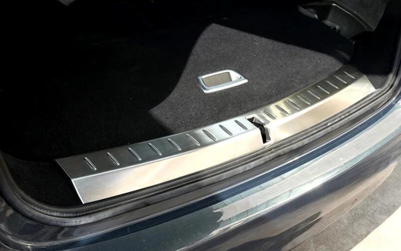 Для BMW 2 серии Active/Gran Tourer F45 F46- внутренняя отделка из нержавеющей стали задний багажник бампер накладка