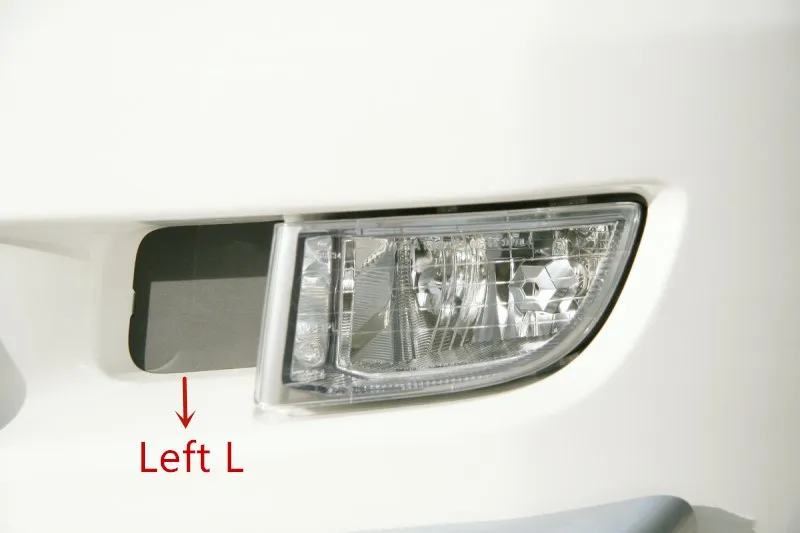 Cafoucs для Toyota Land Cruiser Prado 2002-2007 автомобильный ПТФ в передний бампер Боковая Отделка украшения крышки каркасы фонарей