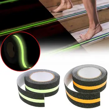 

Luminous Anti Slip Tape 5M Floor Safety Non Skid Tape Adhesive Stickers High Grip for highlighting stair nosings, dangerous step