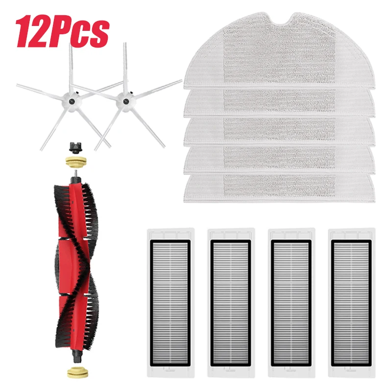 5/7/10/12pcs Vacuum Cleaners Parts Accessories For Xiaomi/roborock S5