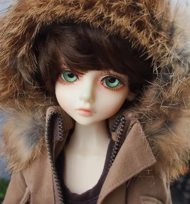 Полный комплект Кукла SD 1/4 BJD Бори с капюшоном мальчик высокое качество шарнирная