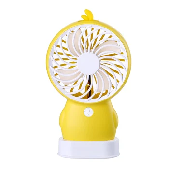 

Mini Handheld Fan Duck Shape USB Rechargeable Ultra-thin Portable Cooling Fans Summer Gift For Travel