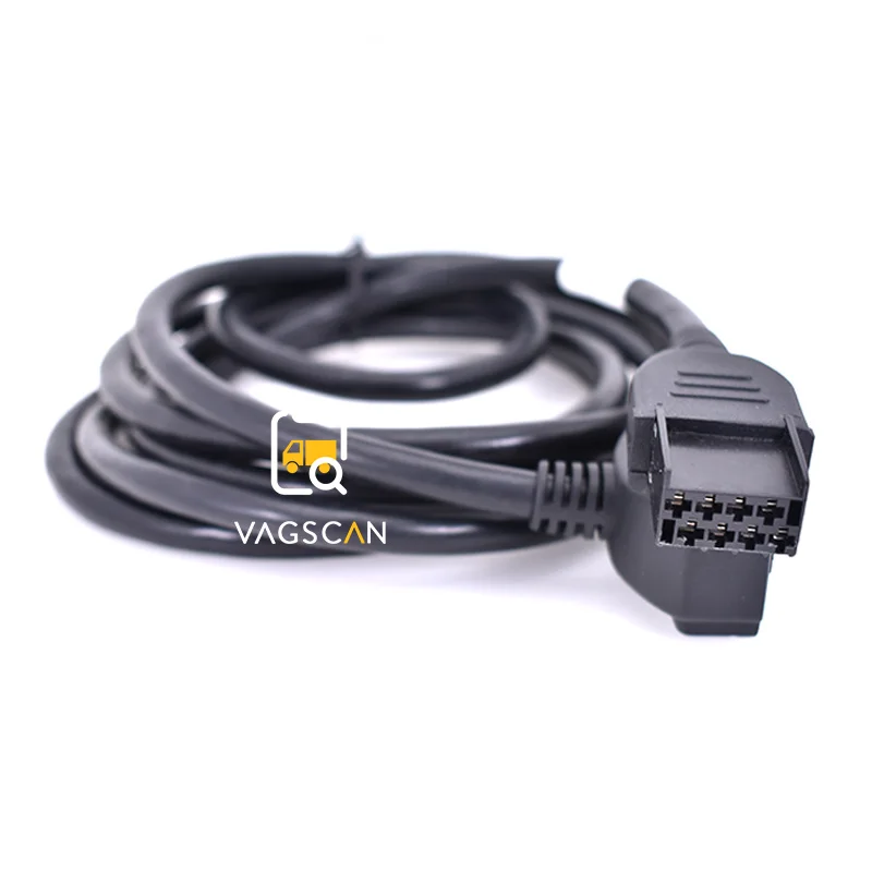 

88890027 8 Pin Diagnostic Cable for volvo Vcads interface 88890020 88890180 truck diagnostic scanner