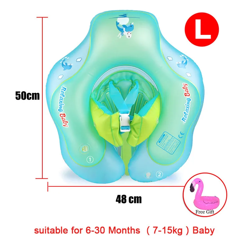 10-36 месяцев, Детский круг для плавания, надувное кольцо для плавания, Детская подмышка для плавания, игрушка для бассейна - Цвет: L-Normal version