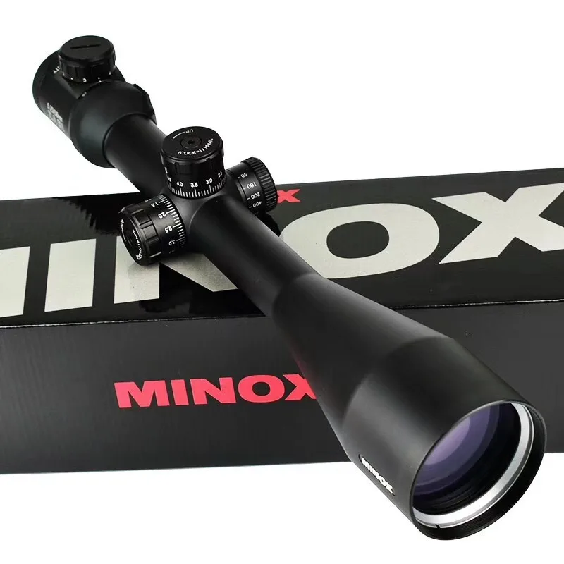 Охотничий прицел MINOX 5-25x56SFIR оптический прицел с красной точкой для PCP для маскировочный костюм пневматическое оружие прицел подходит. 308win