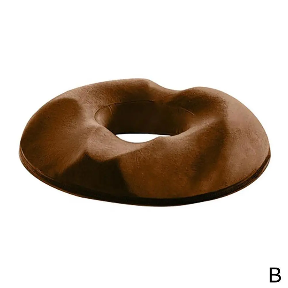 1PCS Donut Pillow Hemorrhoid Seat Cushion Tailbone Coccyx Orthopedic Medical Seat Prostate Chair for Memory Foam