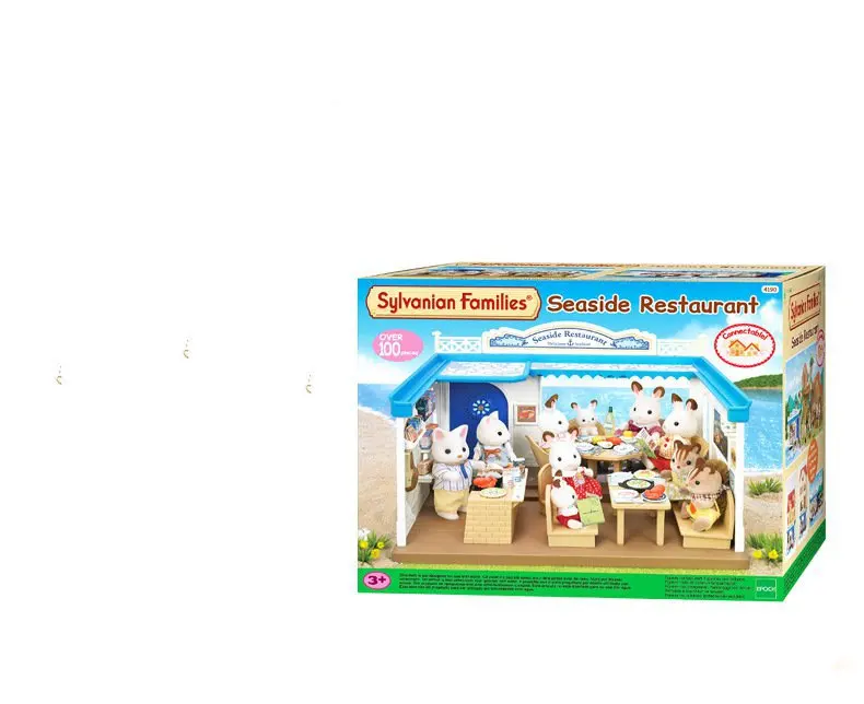 Детские игрушки для мальчиков и девочек, ролевые игры, кухонный набор Sylyanion Family, Приморский ресторан, большой дом, подарок на день рождения, без куклы