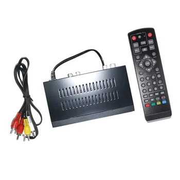 

1 Set of TV Box DVB-T2/C Combo Receiver Terrestrial Digital TV Receiver with US Plug