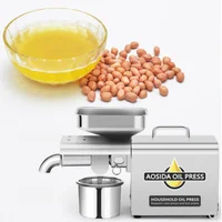 New Stainless Steel Oil Press Machine Commercial Home Oil Extractor Expeller Presser 110V or 220V available  Oil Press Cold 2