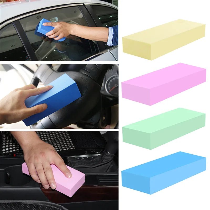 Car Washing Detailing Care PVA Absorbent Dish Sponge Block Washing Machine Refrigerator Cleaning Tool