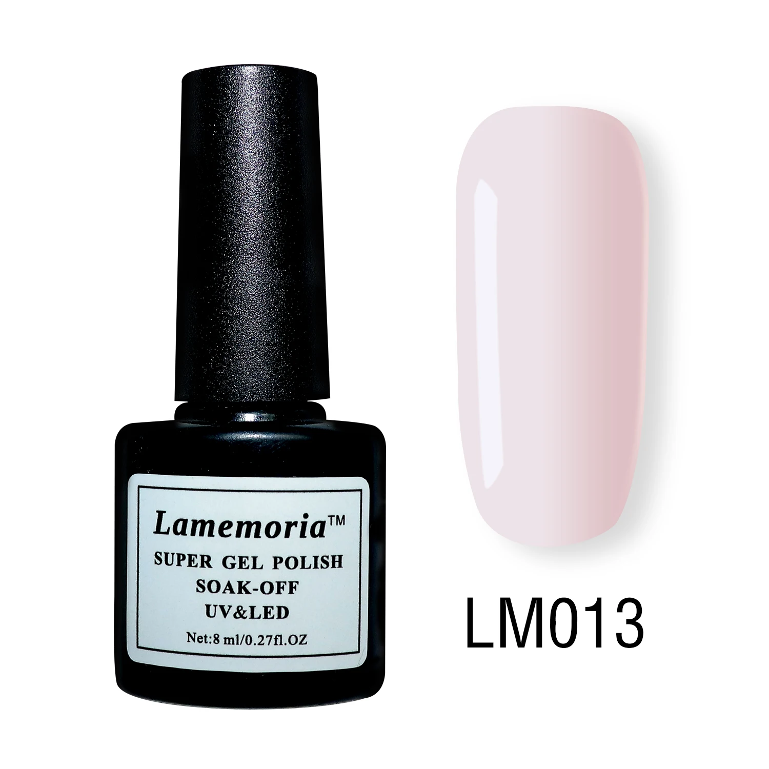LM013 56 цветов, чистый Гель-лак для ногтей, черный, белый цвет, 8 мл, полуперманентный УФ-лак для ногтей, декоративный светодиодный - Цвет: LM013