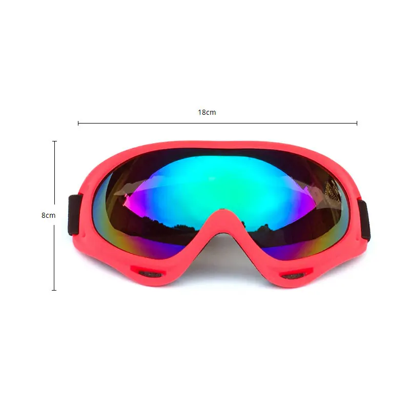 Winter Windproof Anti-fog Skiing Glasses Goggles Outdoor Sports Cs Glasses Ski Goggles Dustproof Windproof Cycling Sunglasses