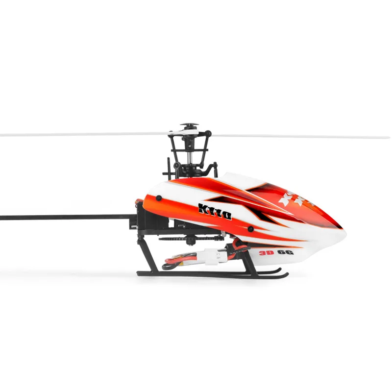 

Weili XK K110 Six-Channel Non-Aileron Helicopter Brushless Stand-up Remote Control Aircraft 3D Inverted Model Airplane