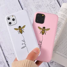 Роскошный чехол с изображением милой пчелы для iphone 11 x xr