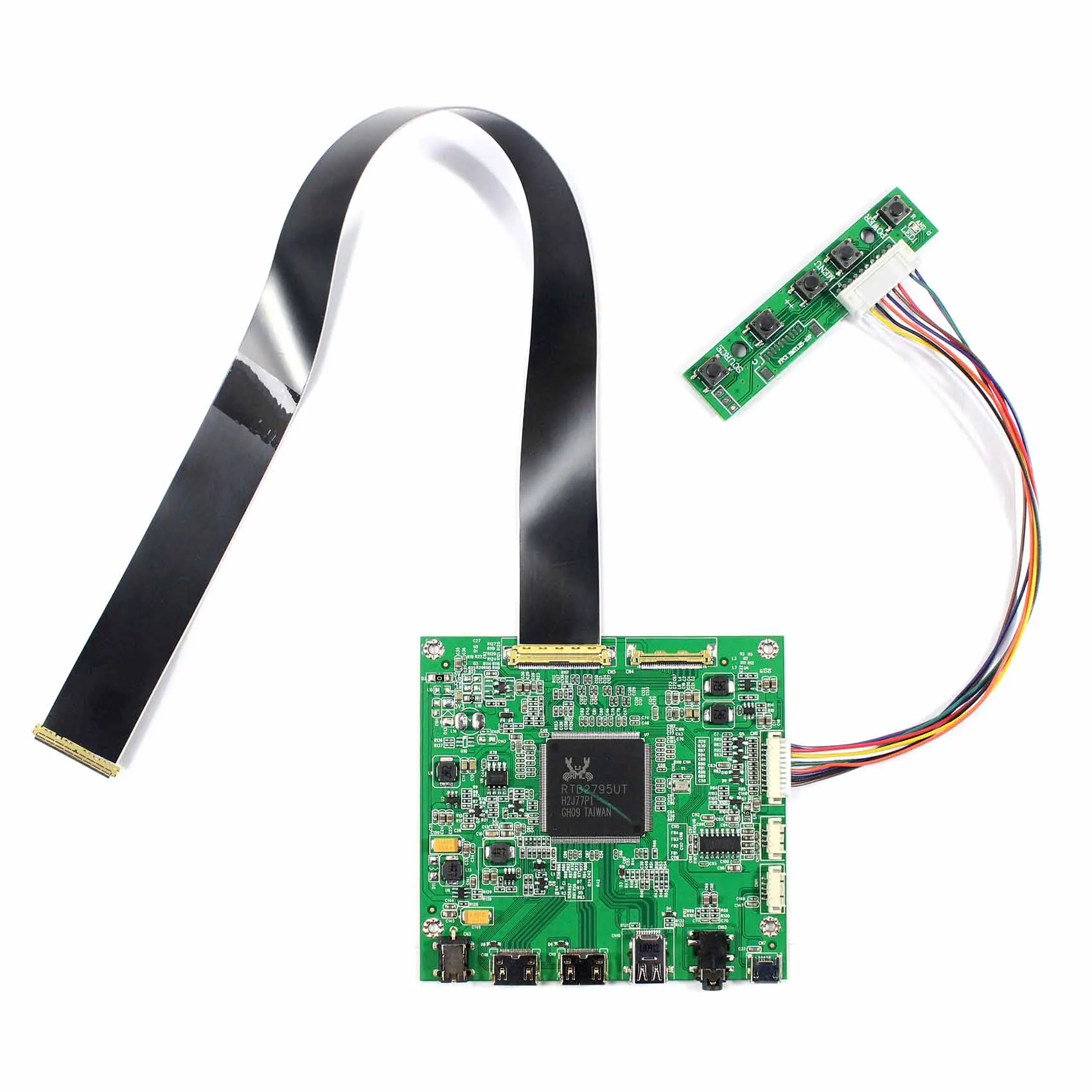 Плата контроллера Mini DP LCD HD-MI совместимая с ЖК-экраном 18 4 дюйма 3840x2160 NV184QUM-N21 4K |