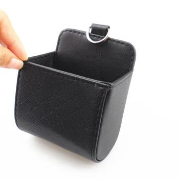 

Car Air Vent Dashboard Tidy Hanging Leather Organizer Box for Acura RLX CL EL CSX ILX MDX NSX RDX RL SLX TL TSX Vigor ZDX