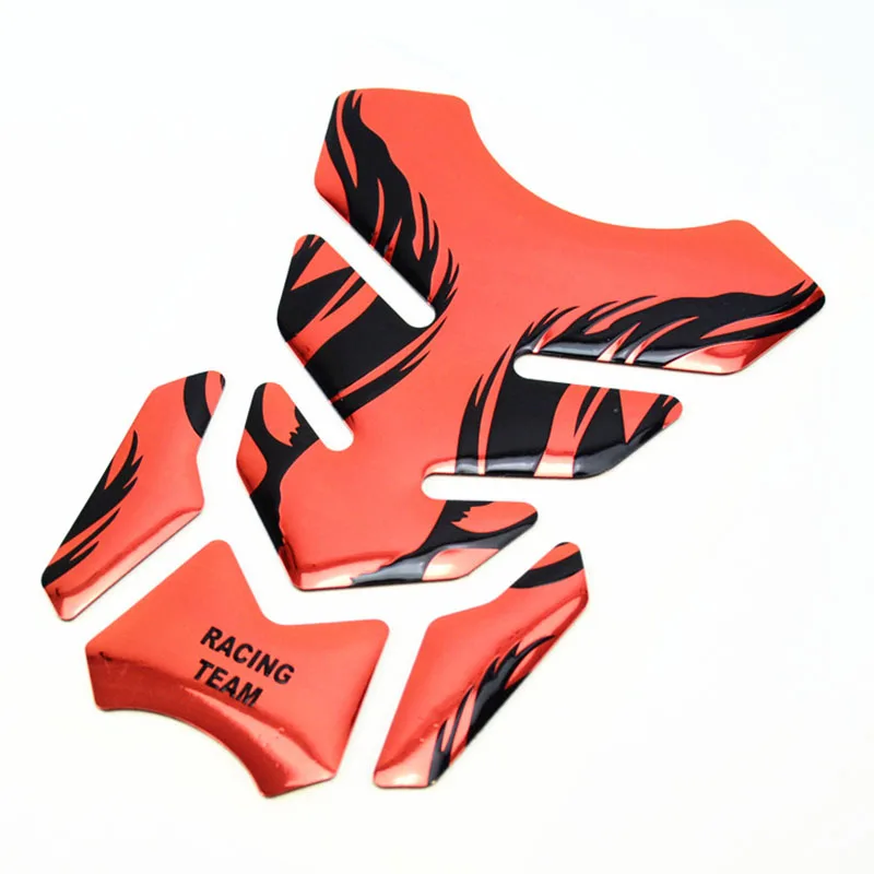 3D Tankpad Stickers For Honda Yamaha Fishbone Oil gas Tank Pad Sticker Protector Cover Decoration Flame Motorcycle Decorative (2)