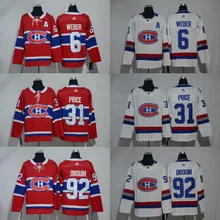 Сшитые Монреаль мужские взрослые#31 Кэри Цена 92 Джонатан друин 6 Ши Вебер Джерси