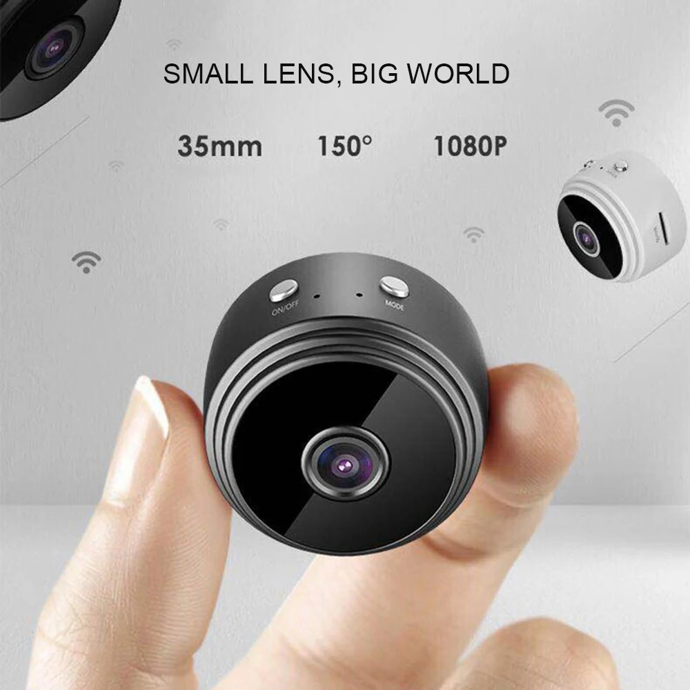 Беспроводная мини ip-камера для улицы, ночная версия, HD камера, видеокамера, диктофон, беспроводная маленькая камера безопасности