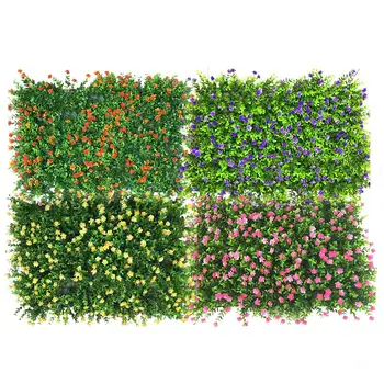 

Artificial Hedge Plants Decorative Fence Privacy Screen Grass Lawn For Garden Backyard Home Garden Decorative Fence Wholesale