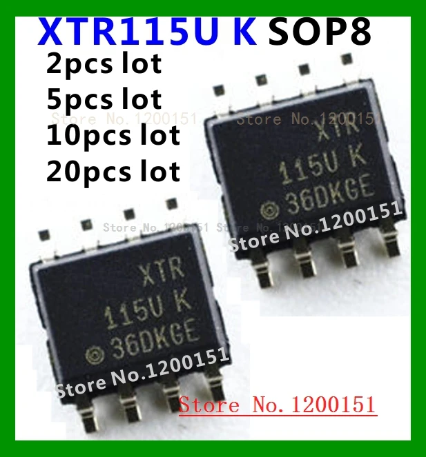 XTR115 XTR115U XTR115UK SOP8 | Электронные компоненты и принадлежности