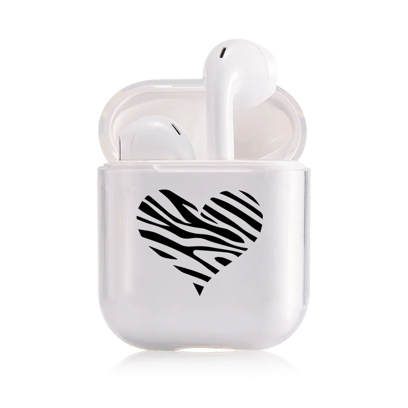 Жесткий милый сексуальный чехол для губ с мультяшным рисунком Airpods 2 для iPhone Airpods, модный прозрачный чехол для Airpods, аксессуары для наушников, чехол - Цвет: I202414