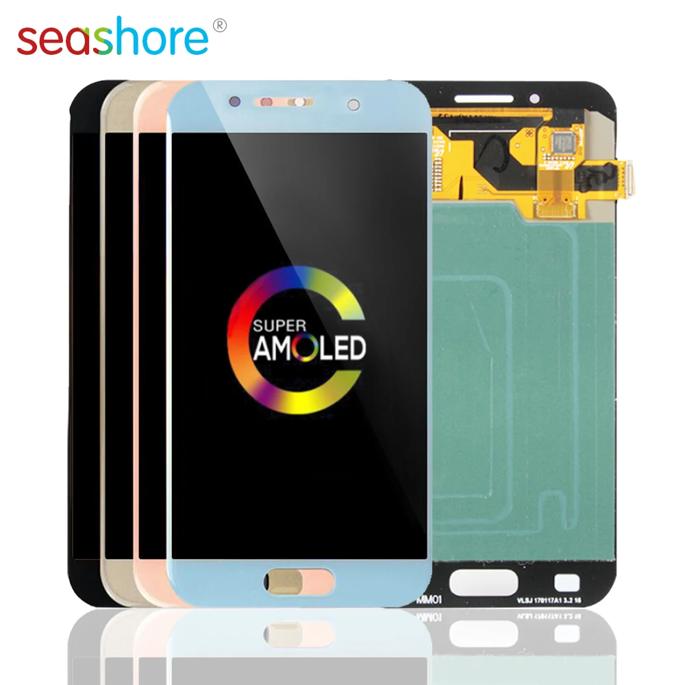 4.7&quotAMOLED For SAMSUNG Galaxy A3 2017 A320 LCD Touch Screen Digitizer Assembly Samsung Display SM-A320F A320FN/DS A320Y | Мобильные