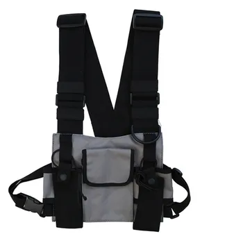 

Hip-Hop Tactical Tooling Chest Utility Bag Unise Multi-Function Waterproof Oxford Waist Bag Vest Bags G5