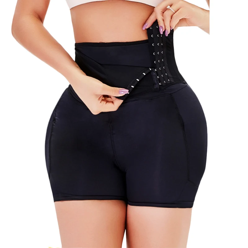 Underpant S-6XL Sexy Butt Lifter Shapewear Slim Waist Trainer Women Dress  Underwear Body Shaper Padded Fake Buttock Hip Enhancer