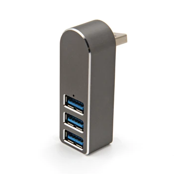 

Rotating Hub 3.0 USB 4 Port Hub Expander Hub USB Splitter High Speed TF SD Card Reader All In One For PC Computer Accessories