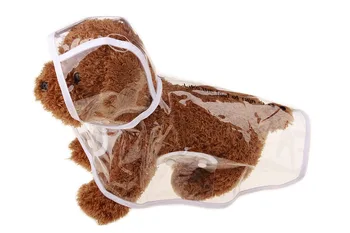 

Dog Raincoat Summer Wear Teddy Bichon Schnauzer Small Dogs Raincoat Dog Waterproof Poncho Pet Dog Clothes