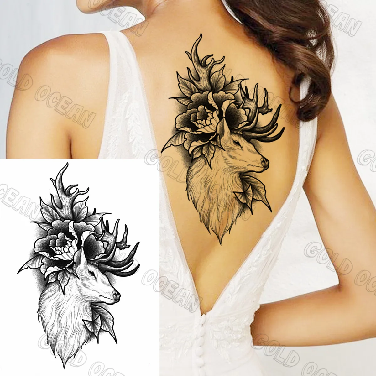 deer-tattoo-design-for-women