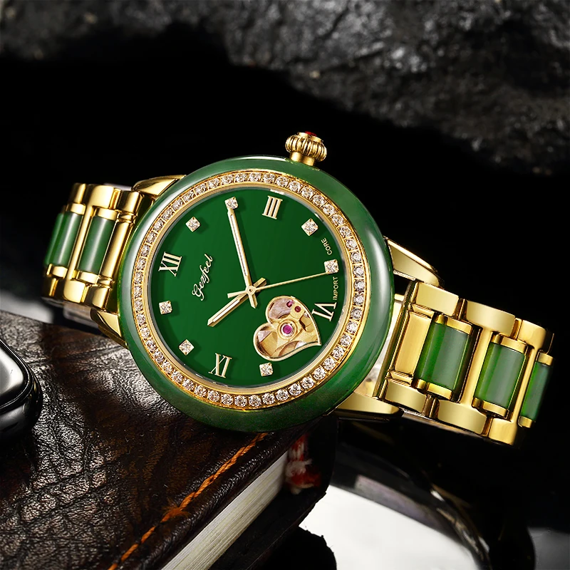 Jade watch. Jade watch