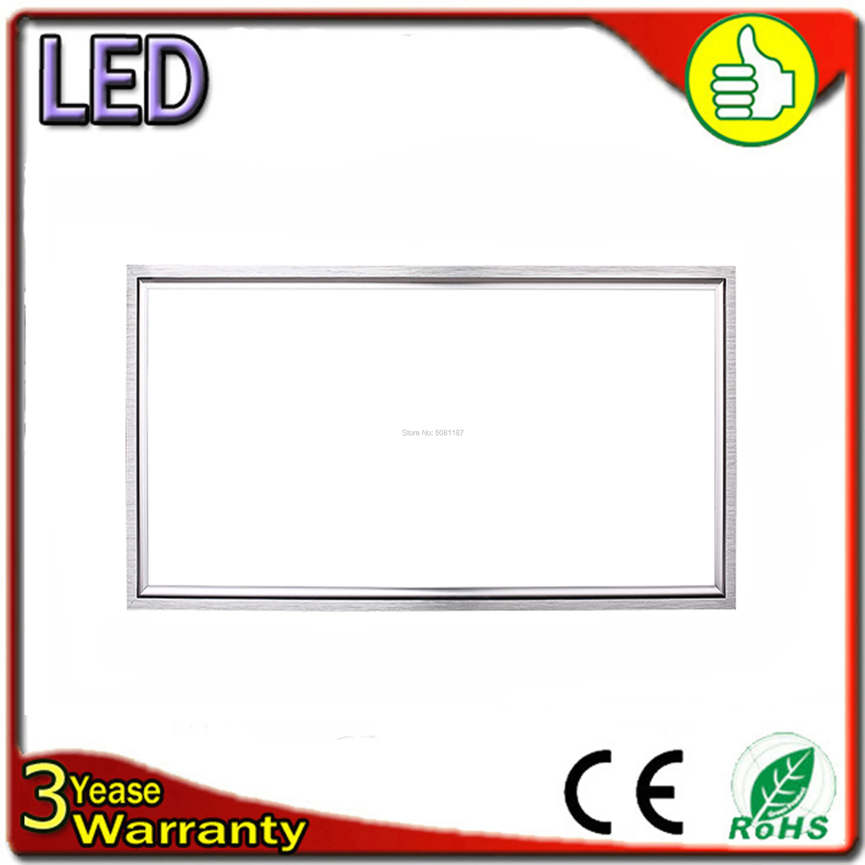 2PCS/Lot Samsung Chip 3 Years Warranty 24W 300*600 LED Panel Dimmable Downlight Down Light 300x600 300x600mm 30x60cm | Лампы и