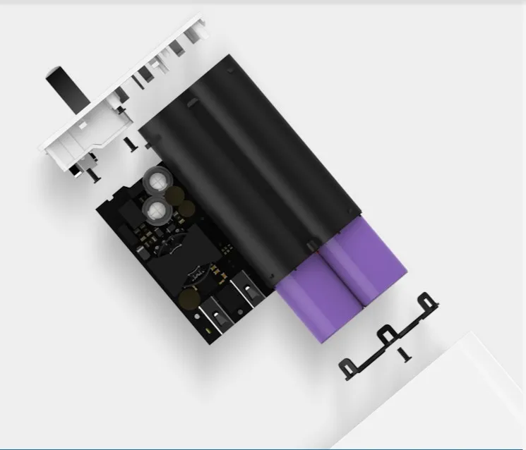 Xiaomi 2-в-1 источник питания зарядное устройство 5000 мА/ч, CBQ01ZM 18 Вт Quick Charge официальный Выход TF Micro SD мобильный телефон Dual USB зарядное устройство для телефона